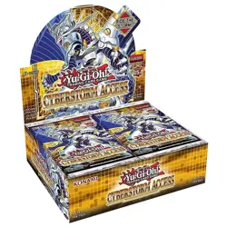 Yugioh Cyberstorm Access Booster Box 1st Edition Factory Sealed - Image 1