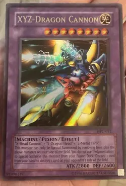 Yu-Gi-Oh! TCG XYZ-Dragon Cannon Fusion/Effect MFC-052 Unlimited Ultra Rare ENG - Image 2