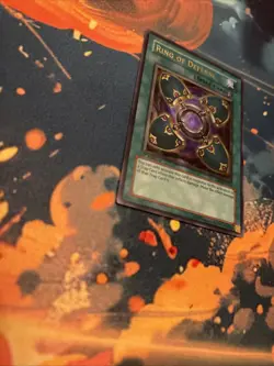 Yu-Gi-Oh! Ring of Defense (LP) 1st Edition DP2-EN026 Ultra Rare - Image 2