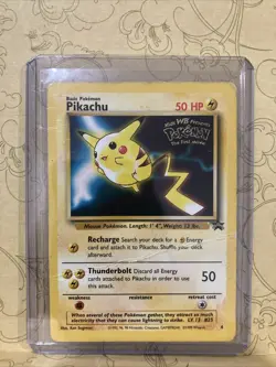 Pokemon TCG Pikachu Wizards Black Star Promos 4 Regular Promo Promo - Image 1