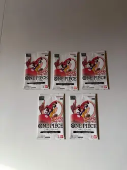 [5 Packs SEALED] Round 1 One Piece Trading Promo Card (ENGLISH) - SHIPS NEXT DAY - Image 1