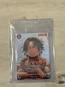 ONE PIECE TCG Portgas D Ace SP ST15-005 SR The Time of Battle OP16 English - Image 3