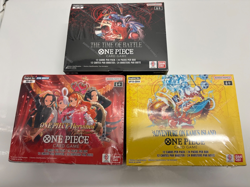 3 One Piece Booster Boxes, EB-03, OP 15 & OP16, Factory Sealed - Read - Image 1