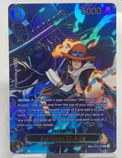 One Piece Portgas.D.Ace (EB02-028) (SP) Carrying On His Will OP13 - Image 1