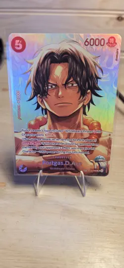 Portgas.D.Ace (SP) ST15-005 The Time of Battle Foil - Image 1