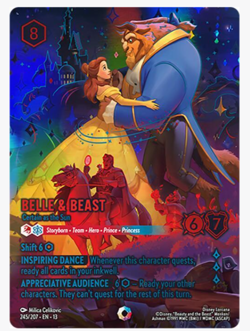 Lorcana TCG Belle & Beast Certain as the Sun 132/204 Iconic Attack of the Vine! - Image 2
