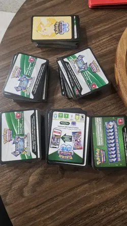 575 Pokemon Unused TCG Online Code Cards BULK LOT Live Codes - Image 1