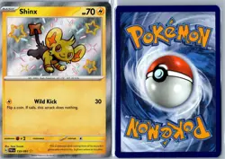 Pokemon Card - Shinx Paldean Fates 135/091 Shiny Rare Holo Near Mint - Image 3