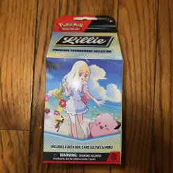 Pokemon Lillie Premium Tournament Collection Trading Card Game - Image 1