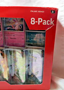 Pokemon TCG Costco Prismatic Evolutions 8-Pack Mini Tins New Sealed - Image 3