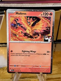 Moltres Holo Prize Pack Series 9 Promo Pokemon Card NM/LP 014/094 PFL - Image 1
