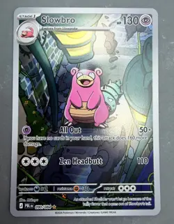 Pokemon Card Slowbro 090/084 (illustration Rare) 2026 - Image 1