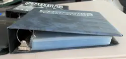 3 Ring Black Sports TRADING CARD COLLECTORS ALBUM STORAGE BINDER Lot Of 3 - Image 3