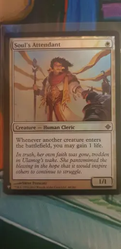 FOIL Soul's Attendant ~ Mystery Booster [ NearMint ] [ Magic MTG ] - Image 1