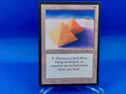 Pyramids 1 of 2 1x ARN MTG Arabian Nights Rare Vintage NM+ artifact - Image 1
