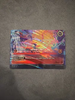 2024 Lorcana—Ratigans Party (Enchanted) #216/204 Shimmering Skies—Enchanted Foil - Image 1