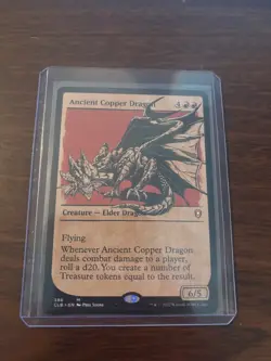 Ancient Copper Dragon (Showcase) Commander Legends: Battle for Baldur's Gate 396 - Image 1