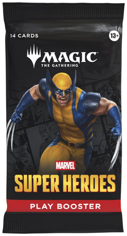 Magic the Gathering Marvel Super Heroes Play Booster Pack - Image 1