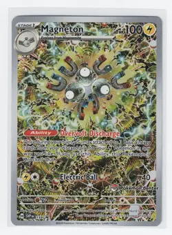 Magneton SVP159 Pokemon Center Promo Surging Sparks Holo NM Black Star - Image 1