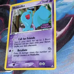 Wobbuffet Pokemon Holon Phantoms #56/110 Uncommon Reverse Holo Stamp 2006 - Image 3