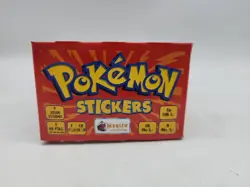 NEW 1999 Topps Merlin Pokemon Box, 100 Sticker Packs, 600 Stickers Total Vintage - Image 5