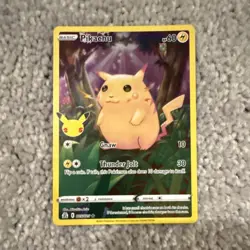 The Pokemon Company Pikachu 005/025 Celebrations 25th Anniversary Holo Rare 60HP - Image 1