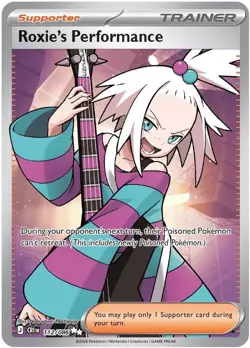 Pokemon - 112/086 - Roxie's Performance - Chaos Rising - Image 1