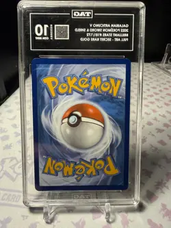 2022 Pokemon SWSH Brilliant Stars 181/172 Galarian Articuno V SR TAG 10 (954) - Image 2