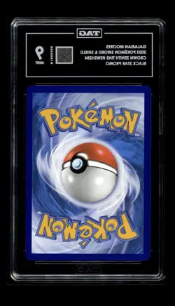 Galarian Moltres SWSH284 Black Star PROMO Pokemon Sword and Shield TAG 9 MINT B - Image 2