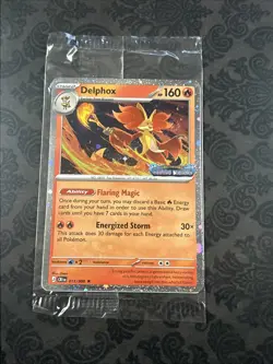 Pokemon TCG: Chaos Rising Delphox 013/086 Stamped Promo SEALED - Image 1