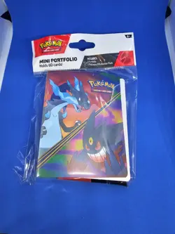 Pokemon ME2 Phantasmal Flames Mini Portfolio Binder & Booster Pack Pokemon - NEW - Image 1