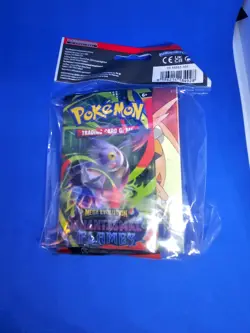 Pokemon ME2 Phantasmal Flames Mini Portfolio Binder & Booster Pack Pokemon - NEW - Image 2