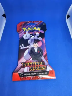 1x Pokemon Scarlet & Violet Destined Rivals Booster Pack Factory Sealed - Image 1