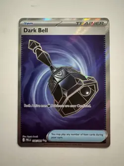 Pokemon TCG Dark Bell 106/084 Ultra Rare Pitch Black Holo NM - Image 1