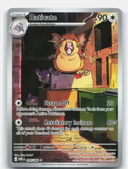 Raticate 099/088 Holo Illustration Rare Perfect Order Pokemon Near Mint - Image 1