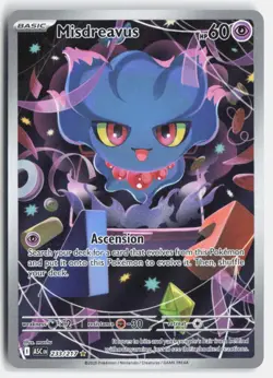 Pokemon tcg ME: Ascended Heroes Misdreavus Near Mint or Better - Image 1