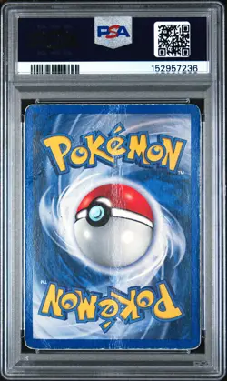 1999 POKEMON GAME 1ST EDITION-SHADOWLESS #8 MACHAMP-HOLO PSA 1 - Image 2