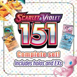 Pokemon 151 Complete Set 1-151 Scarlet & Violet (Ex's, Holos, C/UC) - Image 1
