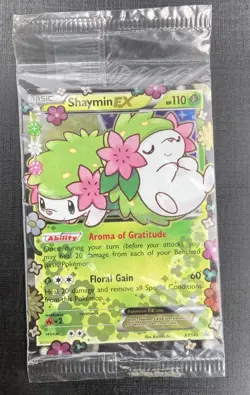 shaymin ex xy148 sealed Pokemon generations ETB Promo LP - Image 1