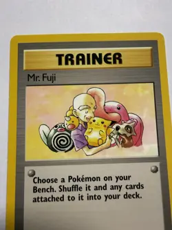 X2 PERFECT WOTC Mr. Fuji 58/62 Fossil 1st Edition English 1999 - Image 5