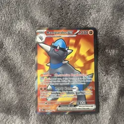 Rampardos ex 100/084 - Ultra Rare - Pitch Black - Pokemon TCG - Image 1