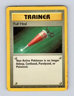 Full Heal 82/102 - UC Base Set Unlimited - HP - Pokemon - Image 1
