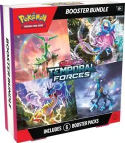 Temporal Forces Scarlet and Violet Pokemon TCG Booster Bundle with 6 Packs - Image 1