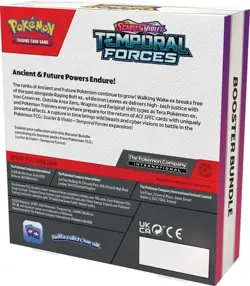 Temporal Forces Scarlet and Violet Pokemon TCG Booster Bundle with 6 Packs - Image 2