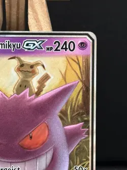 Pokemon Gengar & Mimikyu GX 53/181 Team Up Holofoil NM!! - Image 4