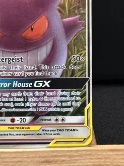 Pokemon Gengar & Mimikyu GX 53/181 Team Up Holofoil NM!! - Image 5