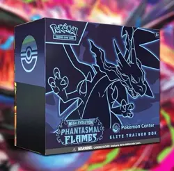 PRESALE - Pokemon Center Mega Evolution Etb Phantasmal Flame PRESALE - Image 1