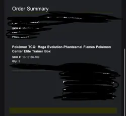PRESALE - Pokemon Center Mega Evolution Etb Phantasmal Flame PRESALE - Image 3