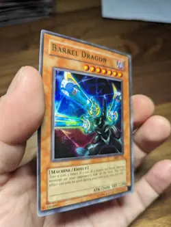 Yu-Gi-Oh! Barrel Dragon MRD-126 Unlimited Ultra Rare OG Print LP - Image 4