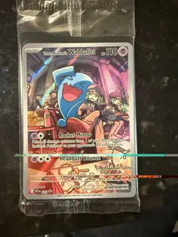 Team Rockets Wobbuffet Pokemon Center Promo SEALED DESTINED RIVALS - Image 1